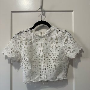 Tobi cutout crop top